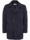 David TC Logo Patch Jacket Navy - STONE ISLAND - BALAAN 2