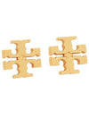 Logo Stud Earrings Gold - TORY BURCH - BALAAN 5