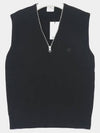 V neck sleeveless sweater 324MPU180FI0036 - COURREGES - BALAAN 2