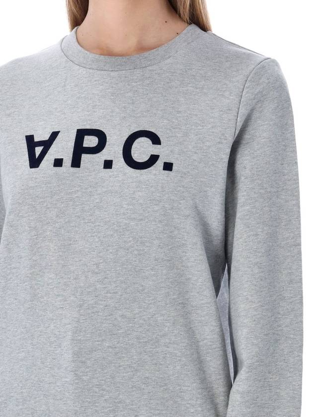 VPC Logo Sweatshirt Grey - A.P.C. - BALAAN 5