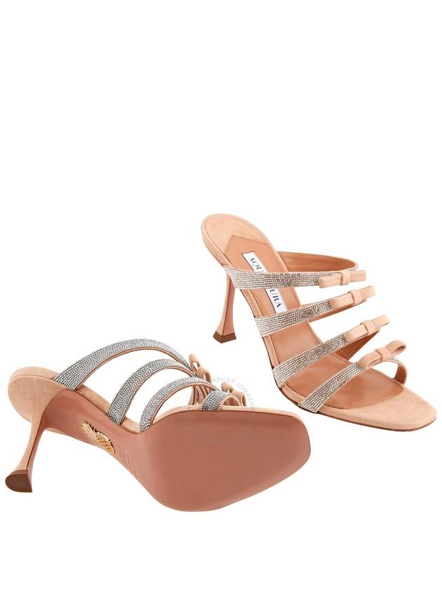 Aquazzura Ladies New Nude Tali 85 Bow Detail Sandals, Brand Size 36 ( US Size 6 ) - AQUAZZURA - BALAAN 2