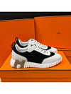 Bouncing Low Top Sneakers Noir Blanc - HERMES - BALAAN 2