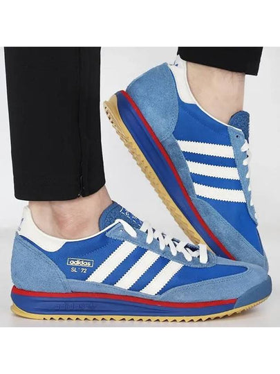 SL 72 RS Suede Low Top Sneakers Blue - ADIDAS - BALAAN 2