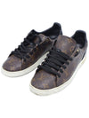 Men s Louis Vuitton 1A1F4N Monogram Canvas Front Low Women Sneakers 40 gt Gangbuk used luxury goods - LOUIS VUITTON - BALAAN 6