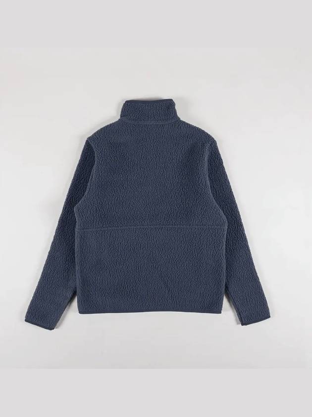 Retro Pile Fleece Marsupial Sweatshirt Smolder Blue - PATAGONIA - BALAAN 3