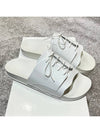 Men's Lace Up Pool Slippers White - MAISON MARGIELA - BALAAN 3