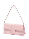 Le Bambino Long Flap Shoulder Bag Pale Pink - JACQUEMUS - BALAAN 2