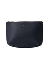 Sara Clutch Bag Navy - A.P.C. - BALAAN.