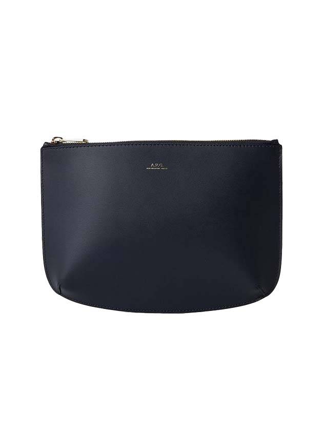 Sara Clutch Bag Navy - A.P.C. - BALAAN.