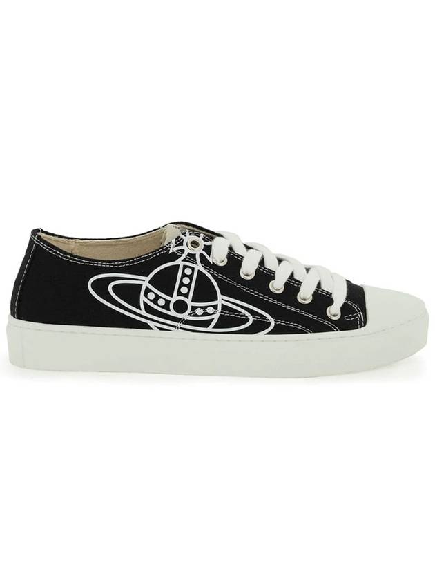 ORB Logo Low Top Sneakers Black - VIVIENNE WESTWOOD - BALAAN 2