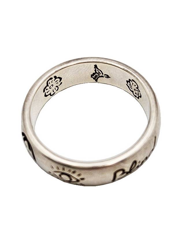 Gucci Blind for Love Silver Ring No 10 - GUCCI - BALAAN 4