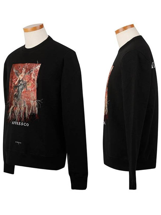 NMW18205 009 AFFRESCO Black Sweatshirt Sweatshirt - IH NOM UH NIT - BALAAN 1