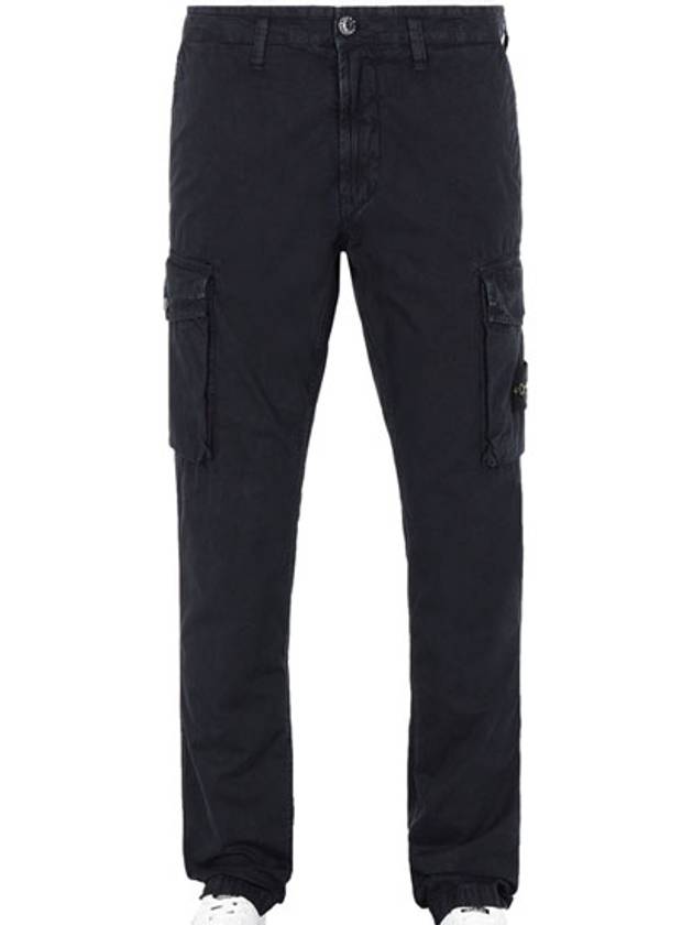 Wappen Patch Cargo Straight Pants Navy - STONE ISLAND - BALAAN 2