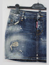 Women's Paint Spot HLine Skirt 75MA0239 - DSQUARED2 - BALAAN 6