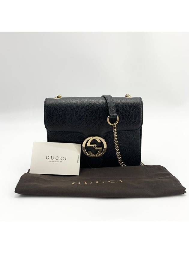 Interlocking small chain cross bag 510304 - GUCCI - BALAAN 1