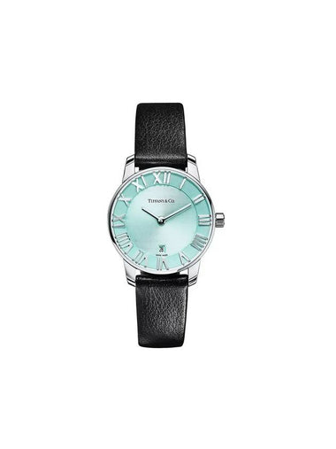 Atlas 2 Hand Blue Azure Dial 29MM Watch Black - TIFFANY & CO. - BALAAN 1