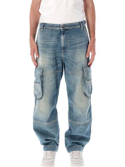 D Fish Straight Jeans Blue - DIESEL - BALAAN 2