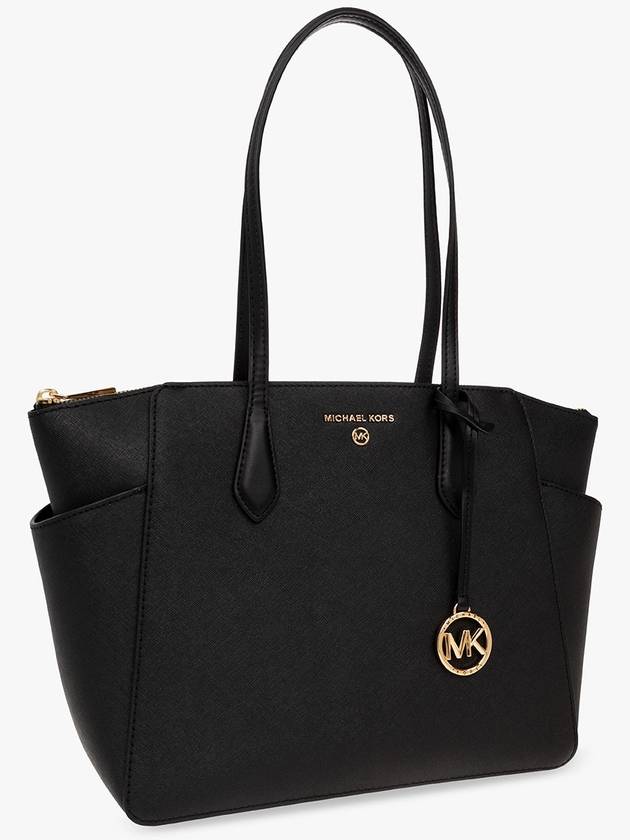 Michael Michael Kors ‘Marilyn Medium’ Shoulder Bag, Women's, Black - MICHAEL KORS - BALAAN 4