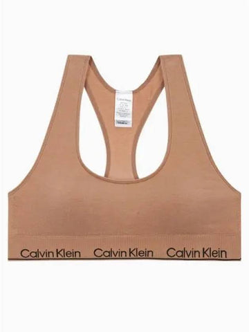 Underwear Women s Natural Modern Seamless AF Racerback Bralette QF7691ADBO8 - CALVIN KLEIN - BALAAN 1