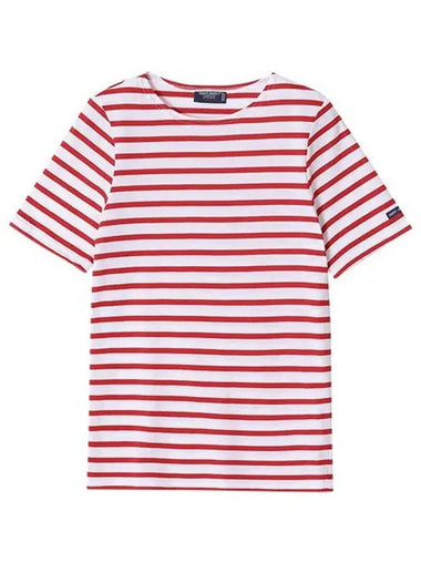 Short sleeved T shirt 9863 NEIGE TULIPE Levant Modern Stripe Men s Women - SAINT JAMES - BALAAN 1