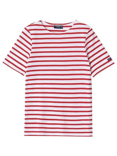 Short sleeved T shirt 9863 NEIGE TULIPE Levant Modern Stripe Men s Women - SAINT JAMES - BALAAN 2