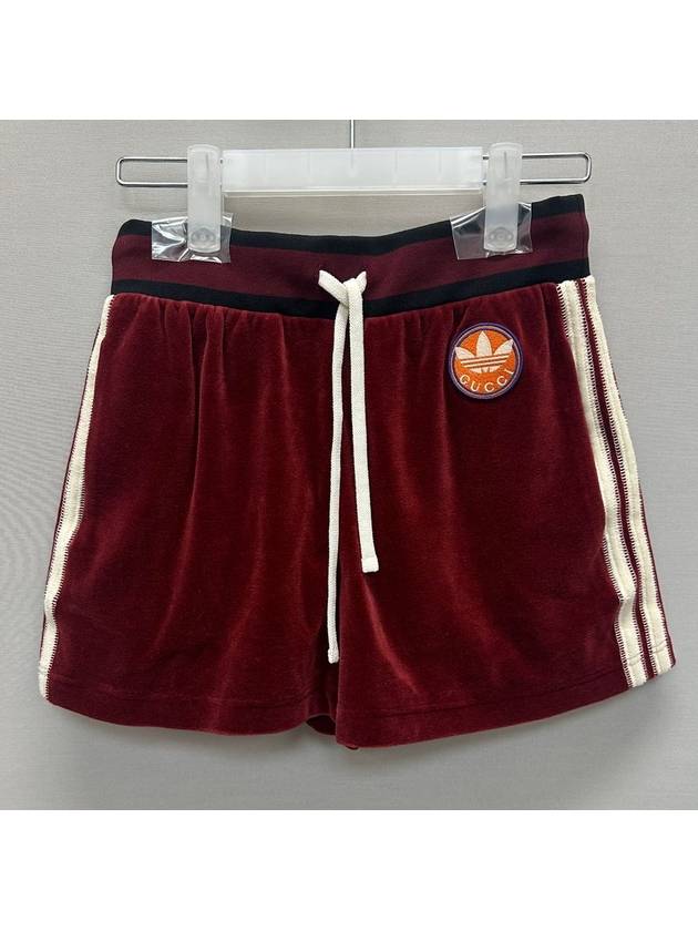 x Adidas Velor Shorts - GUCCI - BALAAN 1