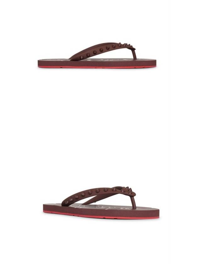 Ruby Flip Flops Brown - CHRISTIAN LOUBOUTIN - BALAAN.