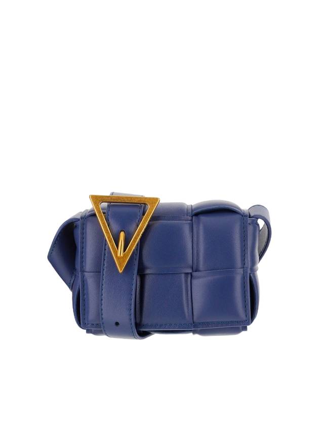 Candy Cassette Padded Mini Cross Bag Navy - BOTTEGA VENETA - BALAAN 1