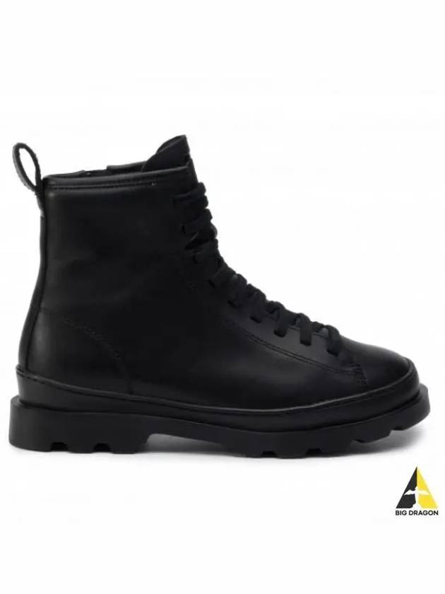 Brutus Medium Lace-up Worker Boots Black - CAMPER - BALAAN 2
