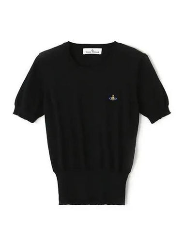 Knit Women s Bea Short Sleeve Black Coral - VIVIENNE WESTWOOD - BALAAN 1