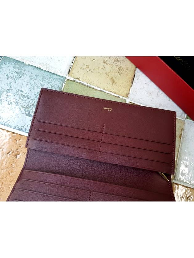 Unused long wallet for men and women - CARTIER - BALAAN 5