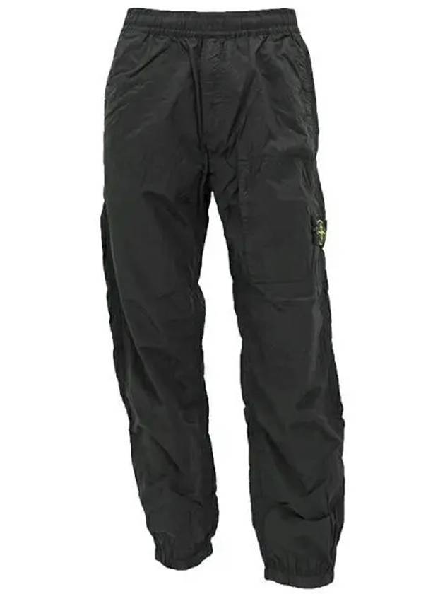 31019 Nylon Metal Econyl Track Pants Black - STONE ISLAND - BALAAN 2