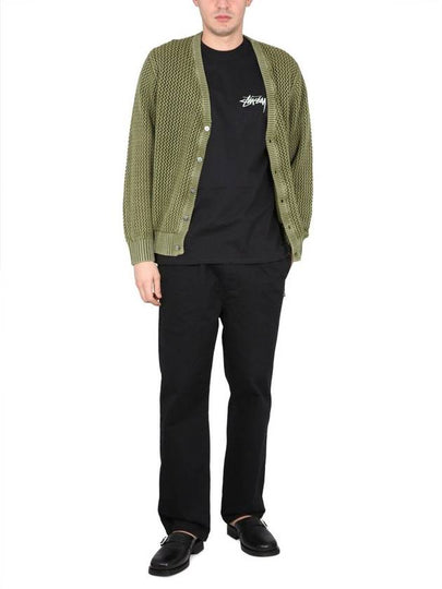 Stüssy V-Neck Cardigan - STUSSY - BALAAN 2