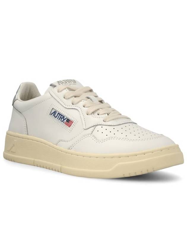 Medalist Silver Tab Low Top Sneakers White - AUTRY - BALAAN 3