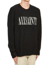 Luca Saints Men's Knit MK048Z BLK TRADITIONAL WT - ALLSAINTS - BALAAN 3