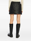 Padded mini H line skirt black - MONCLER - BALAAN 5