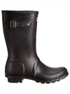 Original Matte Short Rain Boots Black - HUNTER - BALAAN 2