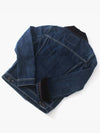 Corduroy Point Denim Jacket Blue - LANVIN - BALAAN 3