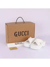 GG Platform Padded Nylon Slide Sandals White - GUCCI - BALAAN 7