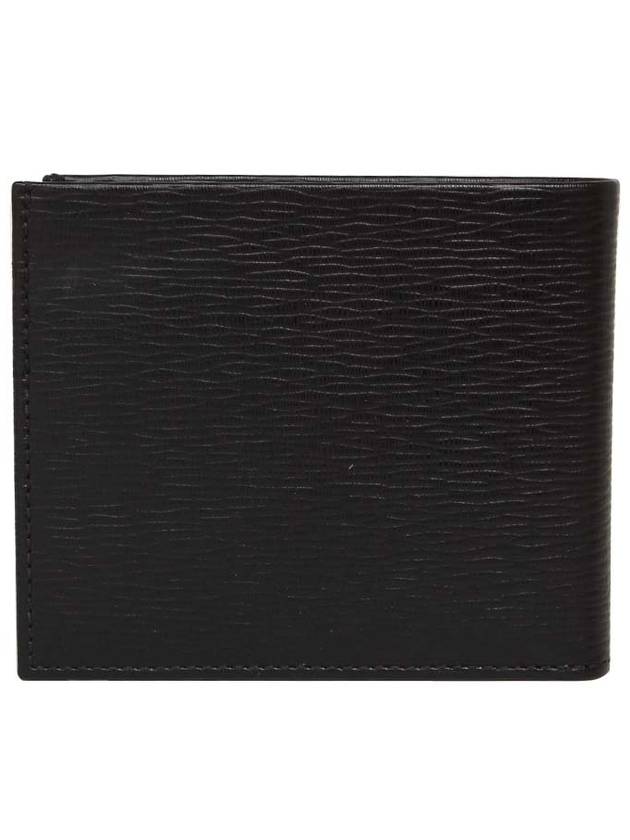 Gancini Half Wallet Black - SALVATORE FERRAGAMO - BALAAN 3