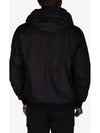 Crinkle Reps R NY Padding Black - STONE ISLAND - BALAAN 4