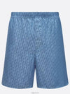 Oblique Shorts Blue - DIOR - BALAAN 2