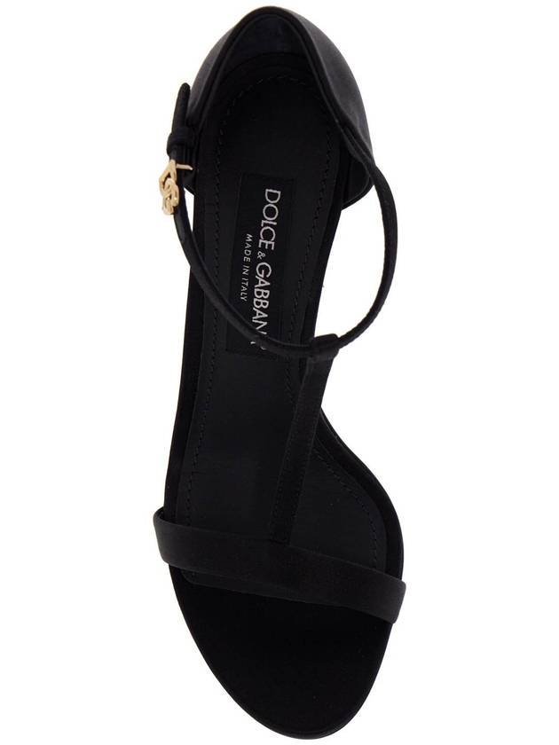 satin t-bar sandals in - DOLCE&GABBANA - BALAAN 2