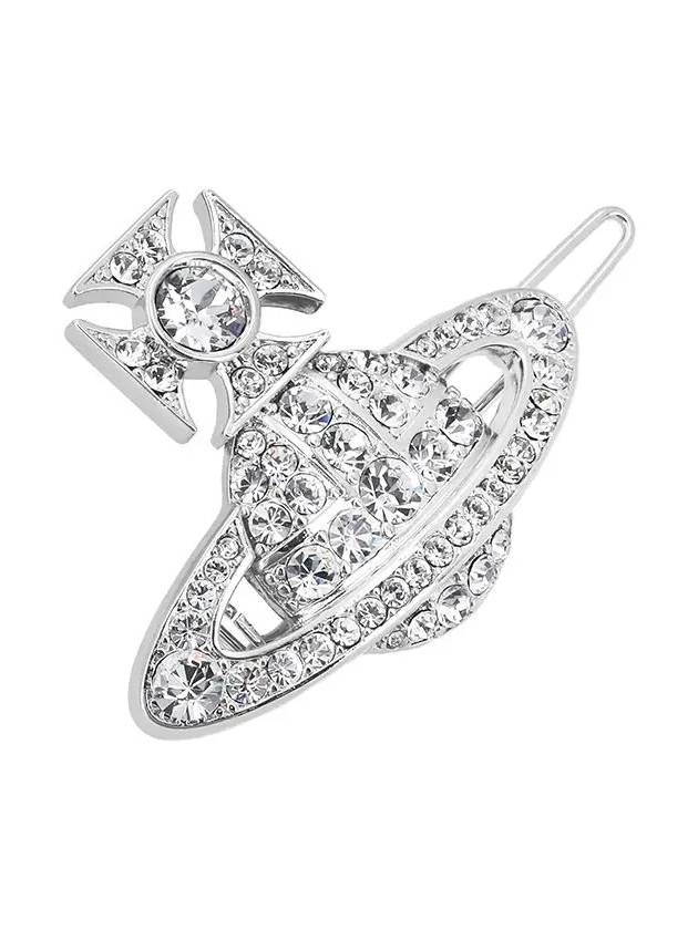 Women's Corinne Hair Clip Silver - VIVIENNE WESTWOOD - BALAAN 4