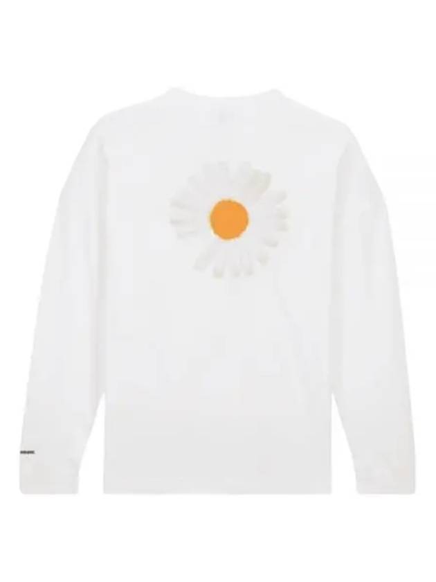 Peace Minus One Crew Neck Long Sleeve T-Shirt White - NIKE - BALAAN 2