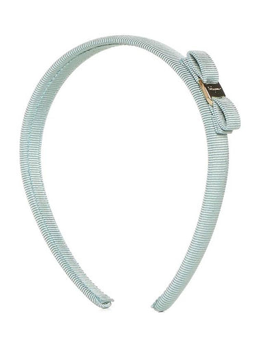 Vara Bow Headband Lucha Green - SALVATORE FERRAGAMO - BALAAN 1