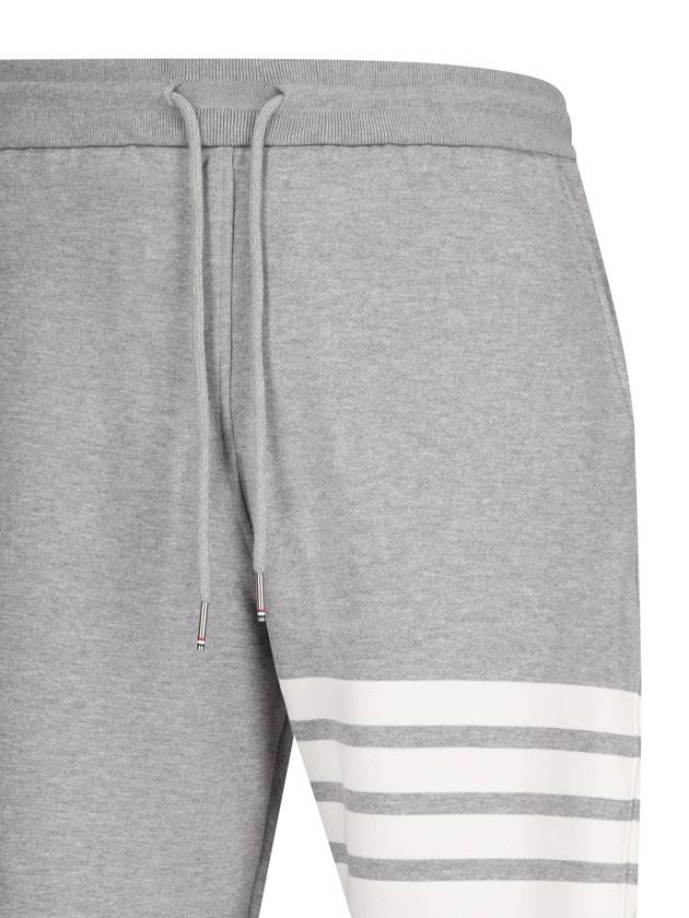 Men's Classic Loopback Engineered 4-Bar Sweatpants Light Grey - THOM BROWNE - BALAAN 4