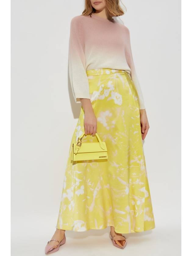 Fabiana Filippi Silk Skirt, Women's, Yellow - FABIANA FILIPPI - BALAAN 2