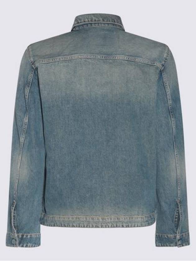 D Rohe Denim Jacket Light Blue - DIESEL - BALAAN 3