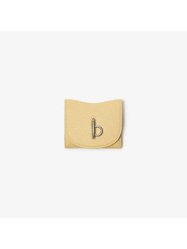 Rocking Horse Leather Half Wallet Yellow - BURBERRY - BALAAN 1